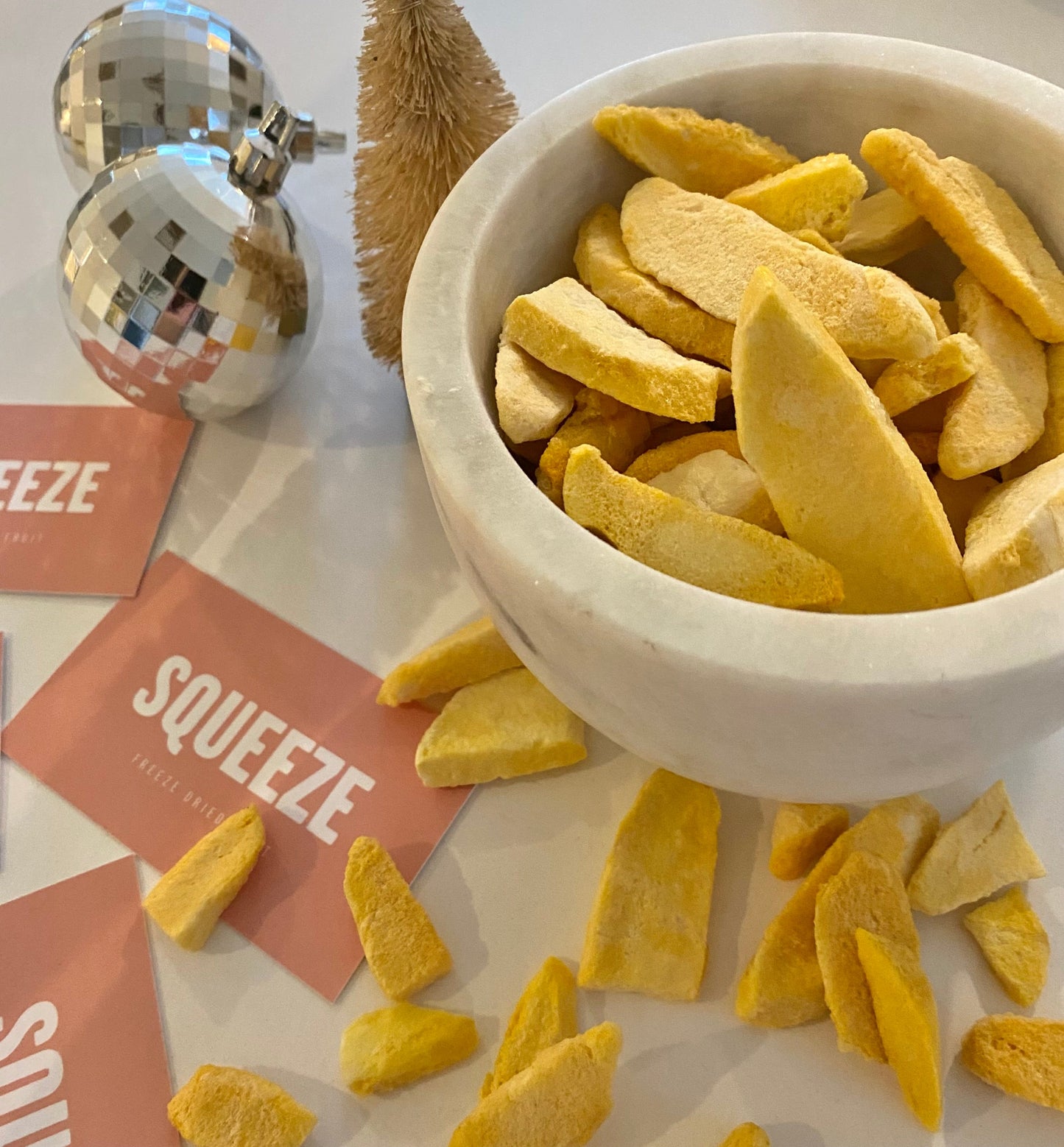 Freeze-dried Mangoes