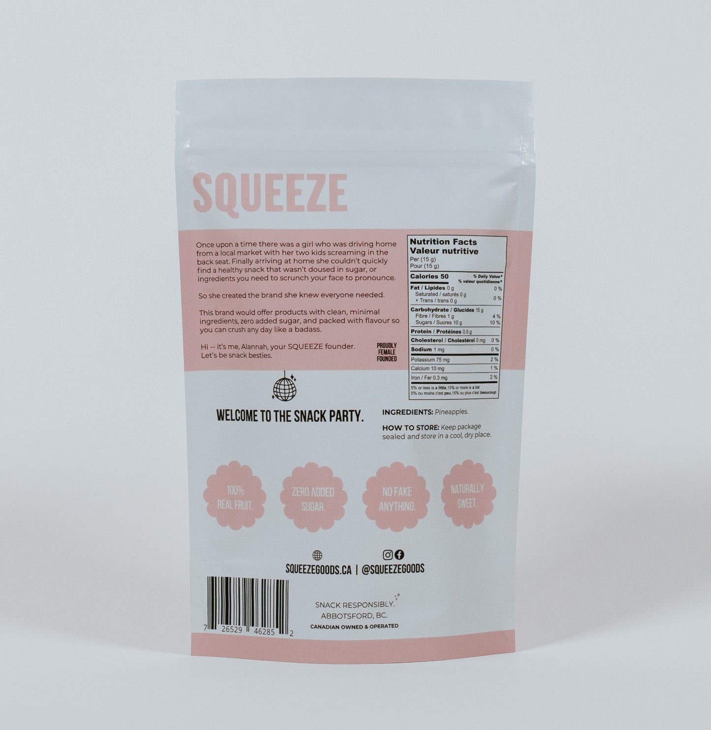 Freeze-dried Pineapples