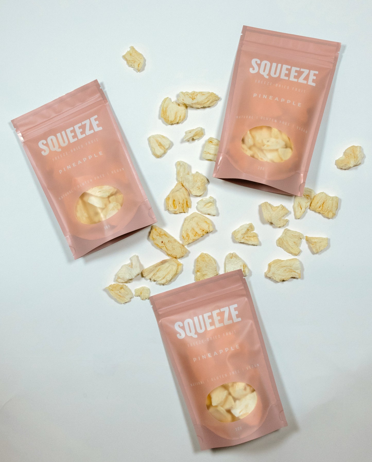 Freeze-dried Pineapples